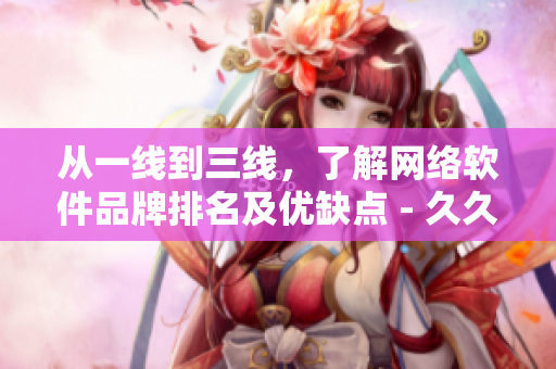 從一線到三線，了解網(wǎng)絡軟件品牌排名及優(yōu)缺點 - 久久軟件評測