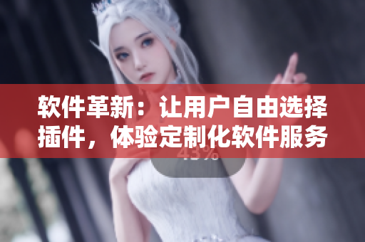 軟件革新：讓用戶自由選擇插件，體驗(yàn)定制化軟件服務(wù)