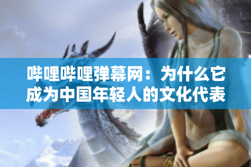 嗶哩嗶哩彈幕網：為什么它成為中國年輕人的文化代表？