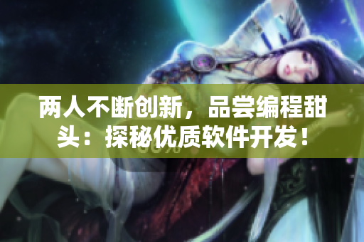 兩人不斷創(chuàng)新，品嘗編程甜頭：探秘優(yōu)質(zhì)軟件開發(fā)！