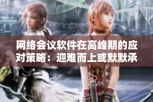 網(wǎng)絡(luò)會(huì)議軟件在高峰期的應(yīng)對(duì)策略：迎難而上或默默承受？