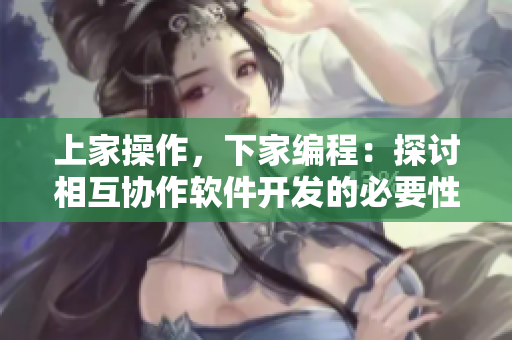 上家操作，下家編程：探討相互協(xié)作軟件開發(fā)的必要性