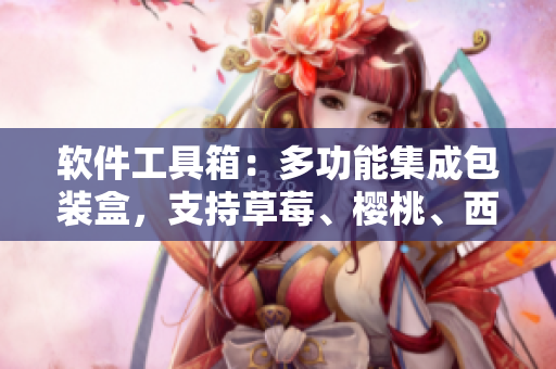 軟件工具箱：多功能集成包裝盒，支持草莓、櫻桃、西瓜、榴蓮。