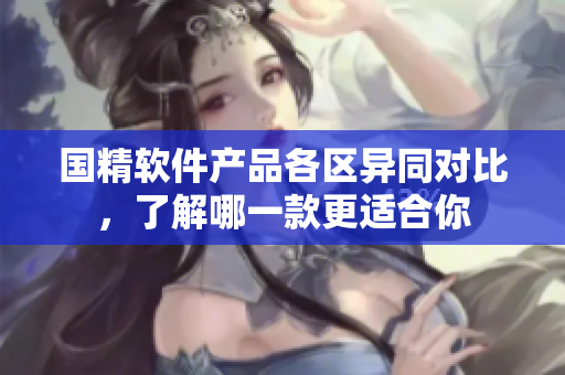 國精軟件產(chǎn)品各區(qū)異同對比，了解哪一款更適合你