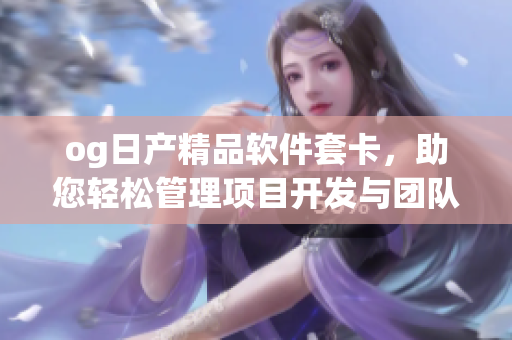 og日產(chǎn)精品軟件套卡，助您輕松管理項(xiàng)目開(kāi)發(fā)與團(tuán)隊(duì)協(xié)作