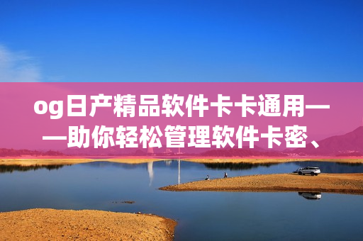 og日產(chǎn)精品軟件卡卡通用——助你輕松管理軟件卡密、激活碼等
