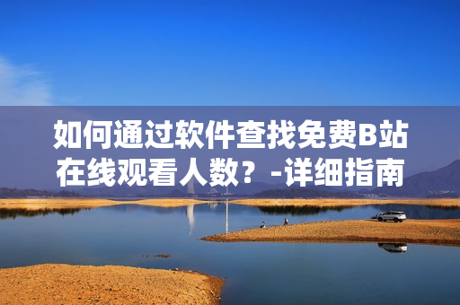 如何通過軟件查找免費B站在線觀看人數(shù)？-詳細(xì)指南