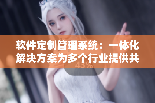 軟件定制管理系統(tǒng)：一體化解決方案為多個(gè)行業(yè)提供共用盒包裝