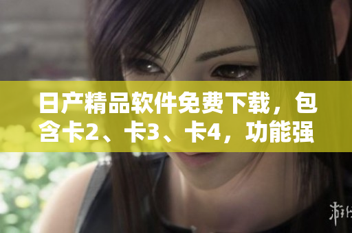 日產(chǎn)精品軟件免費下載，包含卡2、卡3、卡4，功能強大 實用。