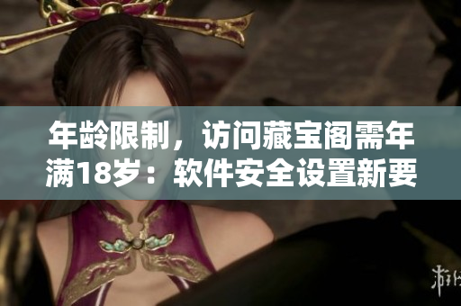 年齡限制，訪問藏寶閣需年滿18歲：軟件安全設(shè)置新要求