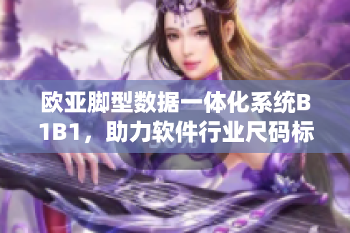 歐亞腳型數(shù)據(jù)一體化系統(tǒng)B1B1，助力軟件行業(yè)尺碼標準化