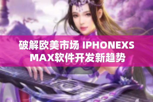 破解歐美市場 IPHONEXS MAX軟件開發(fā)新趨勢
