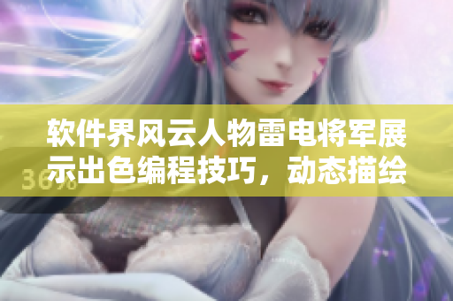 軟件界風云人物雷電將軍展示出色編程技巧，動態(tài)描繪圖像風采。