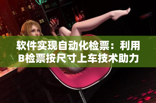 軟件實現(xiàn)自動化檢票：利用B檢票按尺寸上車技術助力乘客登車