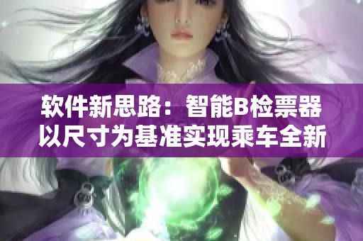 軟件新思路：智能B檢票器以尺寸為基準實現(xiàn)乘車全新體驗