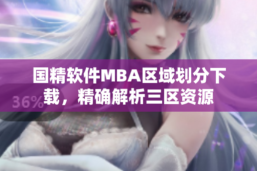 國(guó)精軟件MBA區(qū)域劃分下載，精確解析三區(qū)資源