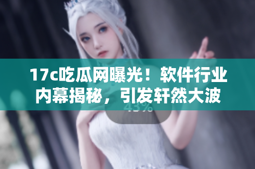 17c吃瓜網(wǎng)曝光！軟件行業(yè)內(nèi)幕揭秘，引發(fā)軒然大波