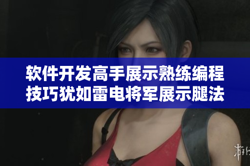 軟件開發(fā)高手展示熟練編程技巧猶如雷電將軍展示腿法，讓人拍案叫絕。