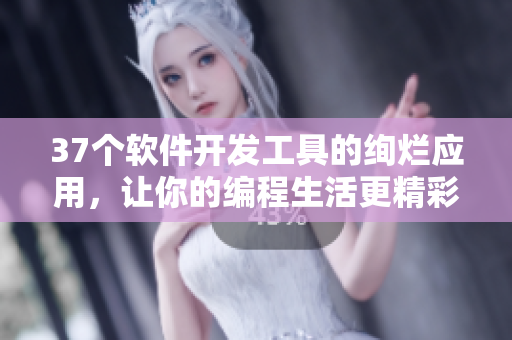 37個(gè)軟件開(kāi)發(fā)工具的絢爛應(yīng)用，讓你的編程生活更精彩