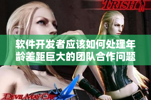 軟件開發(fā)者應(yīng)該如何處理年齡差距巨大的團(tuán)隊(duì)合作問題？