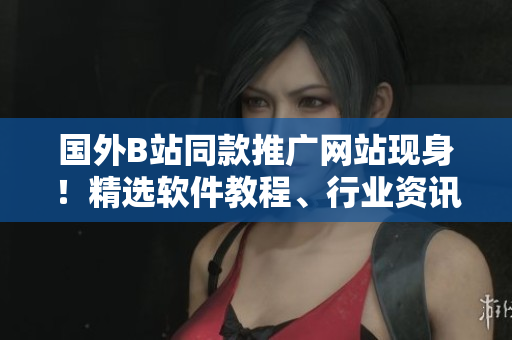 國外B站同款推廣網(wǎng)站現(xiàn)身！精選軟件教程、行業(yè)資訊一網(wǎng)打盡