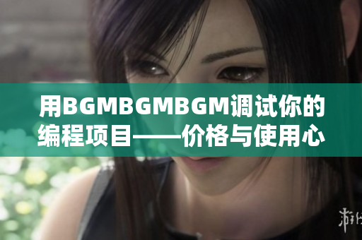 用BGMBGMBGM調試你的編程項目——價格與使用心得分享