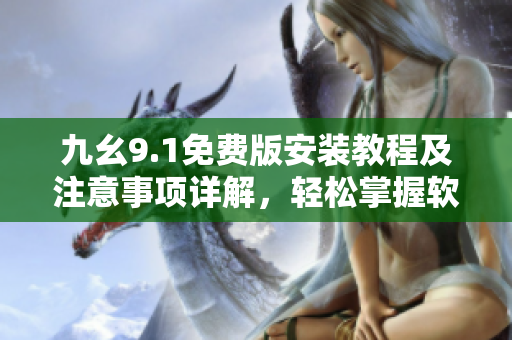 九幺9.1免費版安裝教程及注意事項詳解，輕松掌握軟件安裝技巧