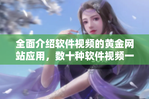 全面介紹軟件視頻的黃金網(wǎng)站應(yīng)用，數(shù)十種軟件視頻一網(wǎng)打盡