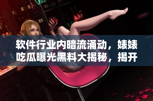 軟件行業(yè)內(nèi)暗流涌動，婊婊吃瓜曝光黑料大揭秘，揭開萬里長征的軟件真相