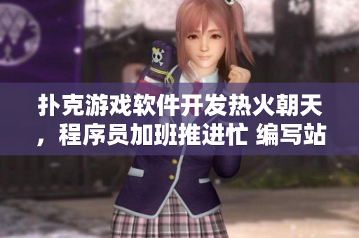 撲克游戲軟件開發(fā)熱火朝天，程序員加班推進(jìn)忙 編寫站點(diǎn)文章助推項(xiàng)目提速