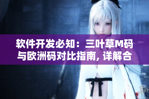 軟件開發(fā)必知：三葉草M碼與歐洲碼對(duì)比指南, 詳解合適尺碼選擇技巧