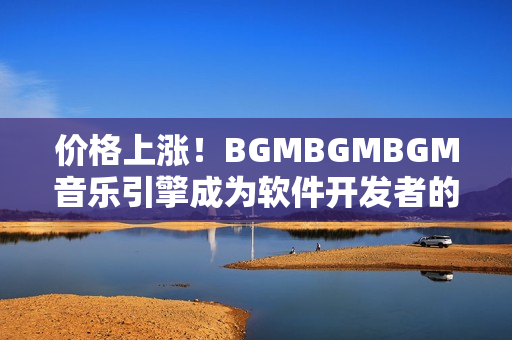價(jià)格上漲！BGMBGMBGM音樂(lè)引擎成為軟件開(kāi)發(fā)者的首選