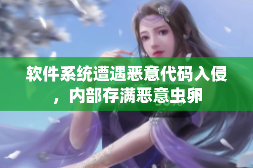 軟件系統(tǒng)遭遇惡意代碼入侵，內(nèi)部存滿惡意蟲卵