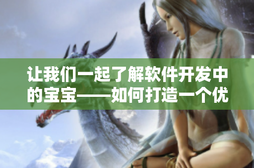 讓我們一起了解軟件開發(fā)中的寶寶——如何打造一個(gè)優(yōu)秀的軟件產(chǎn)品