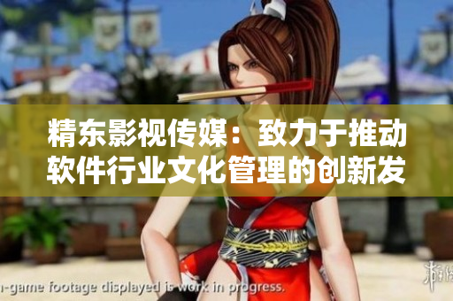 精東影視傳媒：致力于推動(dòng)軟件行業(yè)文化管理的創(chuàng)新發(fā)展