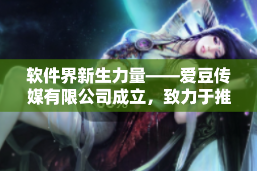 軟件界新生力量——愛豆傳媒有限公司成立，致力于推動軟件產(chǎn)業(yè)發(fā)展