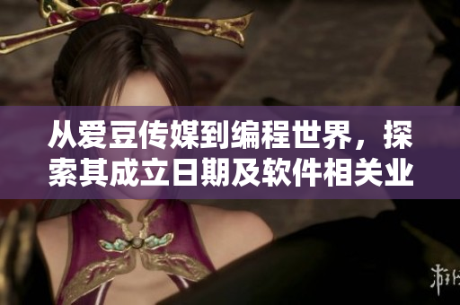 從愛豆傳媒到編程世界，探索其成立日期及軟件相關(guān)業(yè)務(wù)發(fā)展