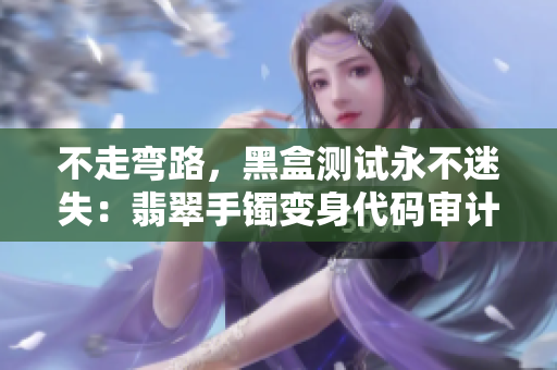 不走彎路，黑盒測(cè)試永不迷失：翡翠手鐲變身代碼審計(jì)利器