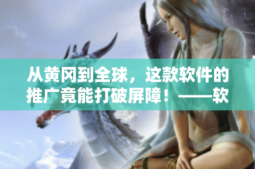 從黃岡到全球，這款軟件的推廣竟能打破屏障！——軟件推廣故事