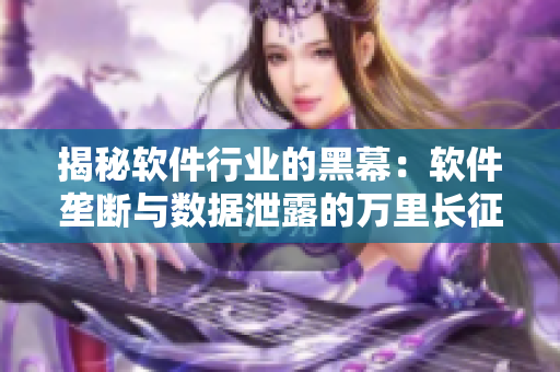 揭秘軟件行業(yè)的黑幕：軟件壟斷與數(shù)據(jù)泄露的萬(wàn)里長(zhǎng)征