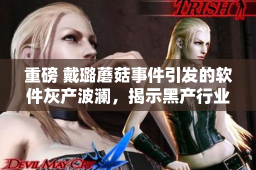 重磅 戴璐蘑菇事件引發(fā)的軟件灰產(chǎn)波瀾，揭示黑產(chǎn)行業(yè)深層次危機(jī)！