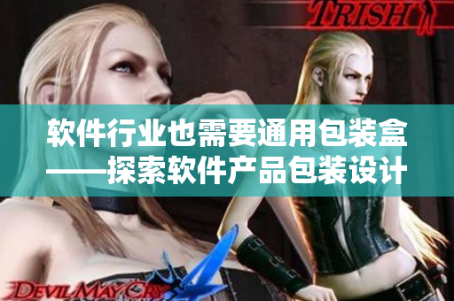 軟件行業(yè)也需要通用包裝盒——探索軟件產(chǎn)品包裝設計方案