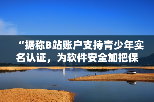 “據(jù)稱B站賬戶支持青少年實(shí)名認(rèn)證，為軟件安全加把保障！”