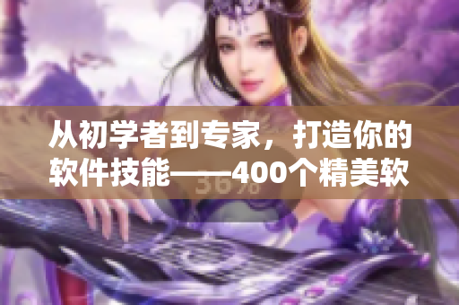 從初學(xué)者到專家，打造你的軟件技能——400個(gè)精美軟件視頻分享
