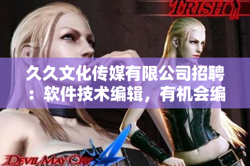 久久文化傳媒有限公司招聘：軟件技術(shù)編輯，有機會編寫最新IT語言