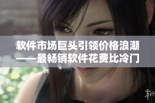 軟件市場(chǎng)巨頭引領(lǐng)價(jià)格浪潮——最暢銷軟件花費(fèi)比冷門軟件高出多少？