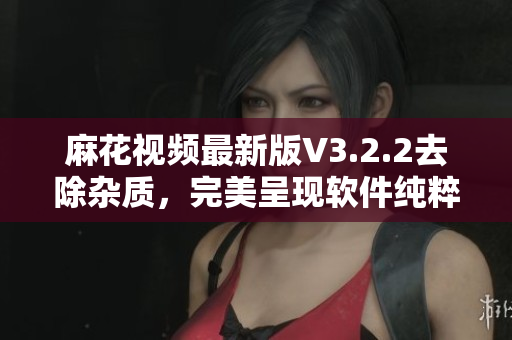 麻花視頻最新版V3.2.2去除雜質(zhì)，完美呈現(xiàn)軟件純粹力量！
